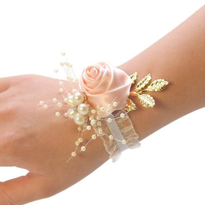 Bracelet Demoiselle d'Honneur Rose