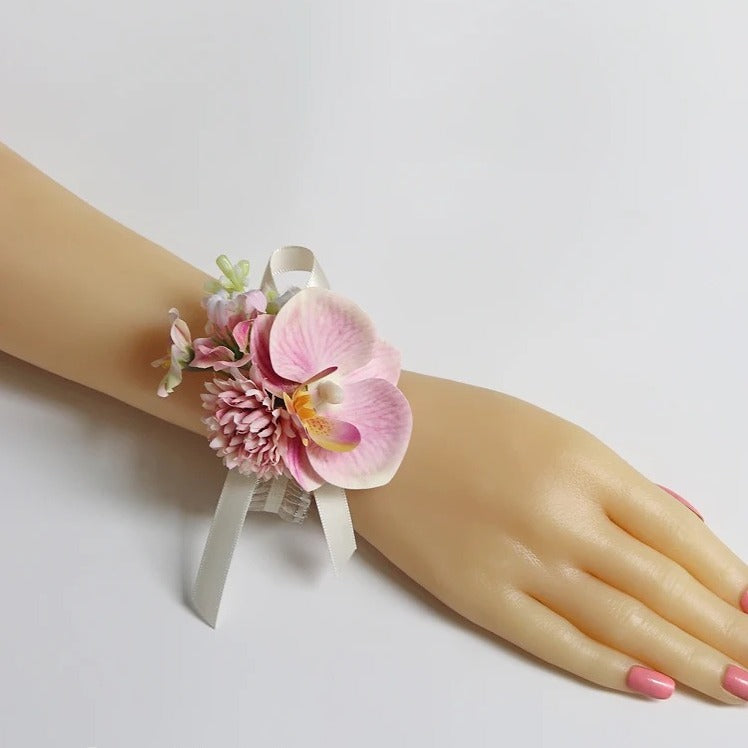 Bracelet de Mariage Orchidée – Élégance Éternelle pour le Jour J