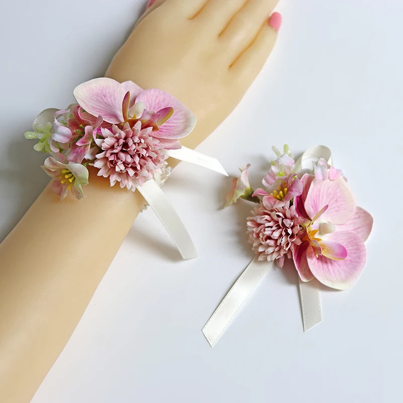 Bracelet de Mariage Orchidée – Élégance Éternelle pour le Jour J