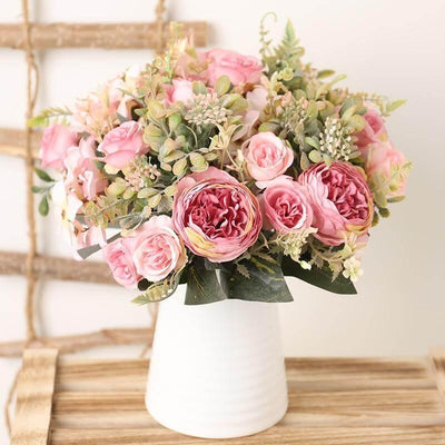 bouquet de rose artificiel