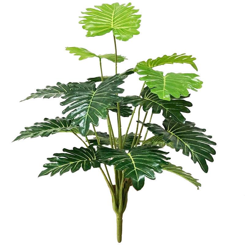 Cette image montre un plante de monstera artificiel de 75 cm et de couleur verte