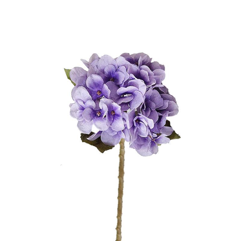hortensia artificiel violet pour cimetière