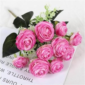 Bouquet de fleurs artificielles - Pivoine artificielle