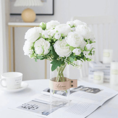 Mini pivoine artificielle