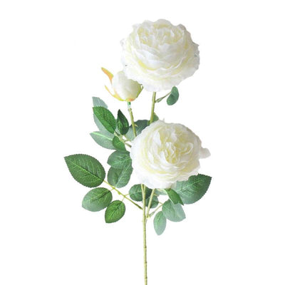 Pivoine Artificielle Blanche