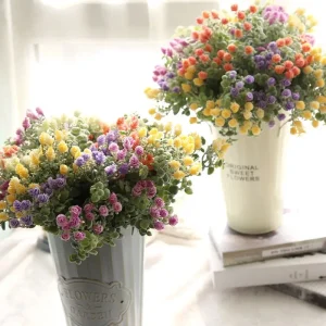 Plante artificielle - Bouquet de pommes de pin