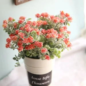 Plante artificielle - Petit bouquet de Camélia artificiel