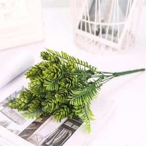 Plante verte artificielle - Petit bouquet décoratif 32cm