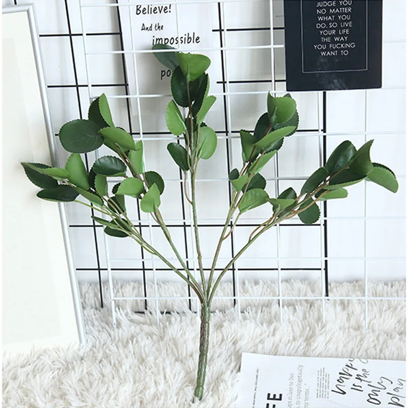 Plante verte artificielle - Eucalyptus 38 cm