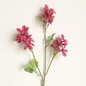 Orchidée artificielle rose-rouge 57 cm