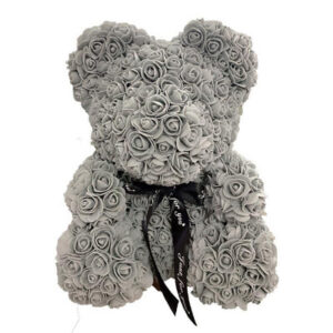 Ours en rose gris