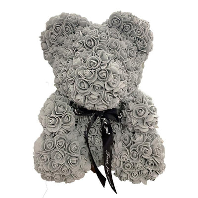 Ours en rose gris