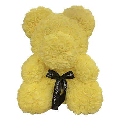 Ours en rose jaune
