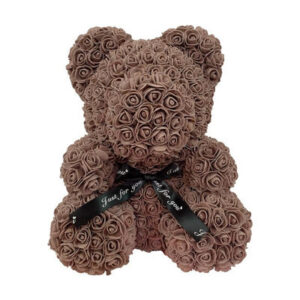 Ours en rose marron