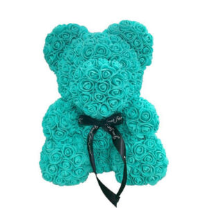 Ours en rose turquoise
