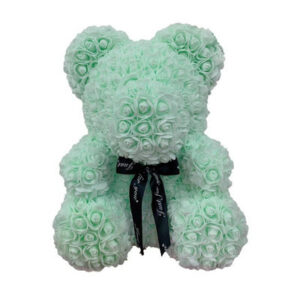 Ours en rose vert