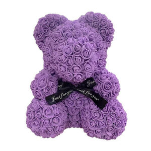 Ours en rose violet