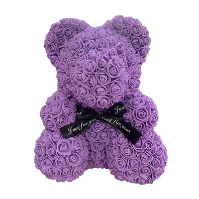 Ours en rose violet