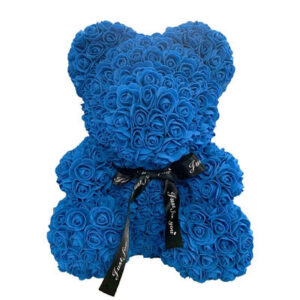 Ours en rose bleu foncé